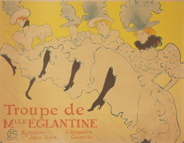  Henri de Toulouse-Lautrec, Jane Avril, 1899_Courtesy e Photo Musèe d'Ixelles, Bruxelles
