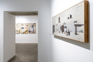 allestimento mostra Cristian chironi