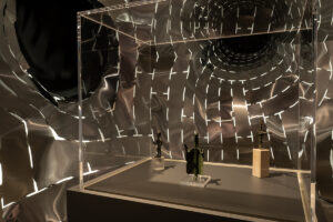 Allestimento mostra Il resto dell'alba