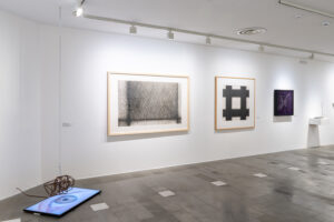 Allestimento mostra Le affinità immaginate