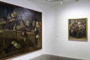Allestimento mostra Le affinità immaginate