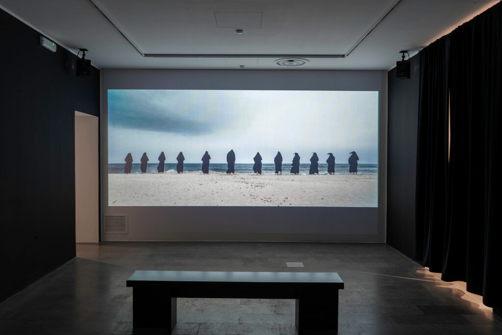Allestimento mostra The Last Lamentation