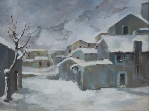 Paesaggio sotto la neve