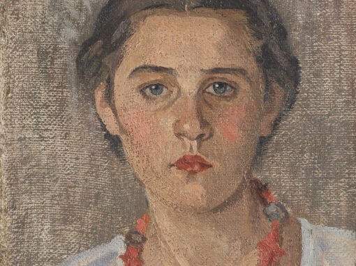 Ragazza di Oliena con collana