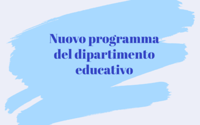 Dipartimento didattico – Al via il programma invernale