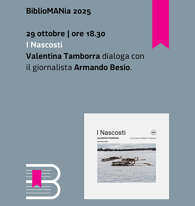 BiblioMANia _ Mercoledì 29 ottobre
