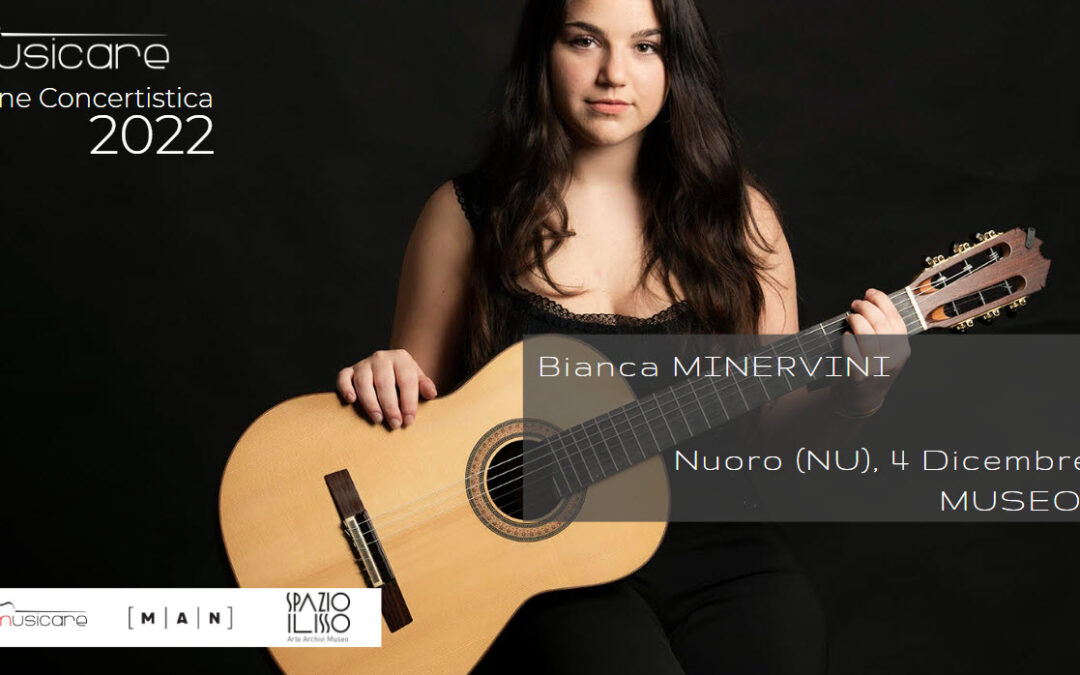 Associazione Musicare_Stagione concertistica 2022 – Concerto di Bianca Minervini, Domenica 4 dicembre