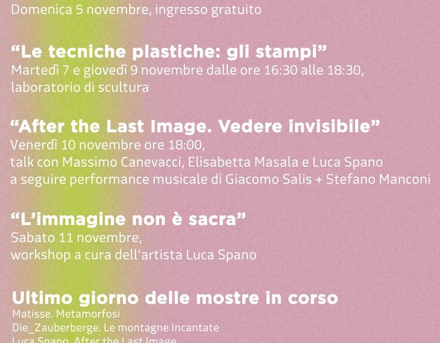 Appuntamenti di Novembre